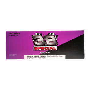 Thirty Eight Special Filtered Cigars Grape 3.2x20 Natural 10 gói 20 200 điếu