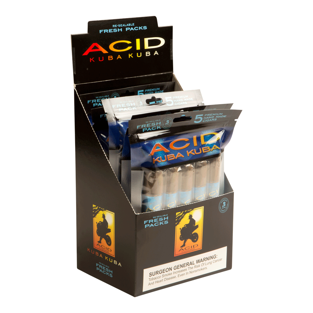 ACID Kuba Kuba 5/5 Fresh Seal Packs 5x54 EMS 5 gói 5 25 điếu
