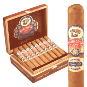 Aganorsa Leaf La Validacion Series Gran Robusto Box Pressed Connecticut 5x54 Natural hộp 15