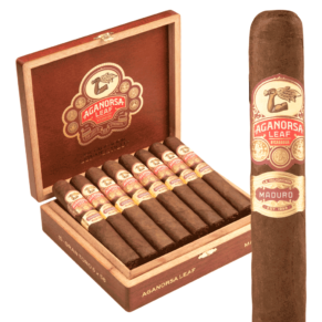 Aganorsa Leaf La Validacion Series Gran Toro Box Pressed Maduro 6x58 Maduro hộp 15