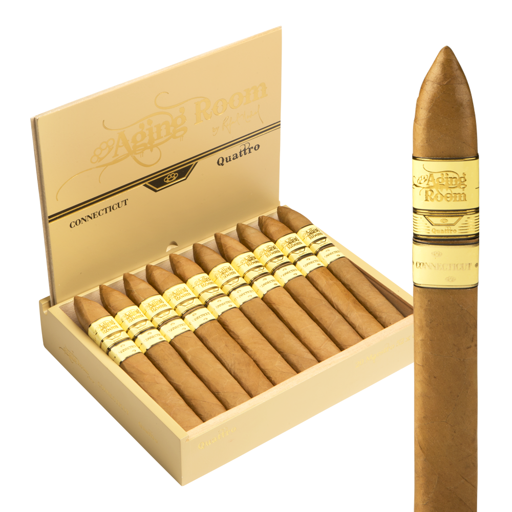 Aging Room Quattro Connecticut Maestro Belicoso 6x52 Natural hộp 20
