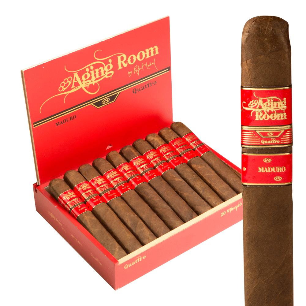 Aging Room Quattro Maduro Vibrato 6x54 Maduro hộp 20