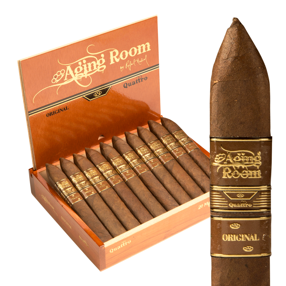 Aging Room Quattro Original Maestro Belicoso 6x52 EMS hộp 20