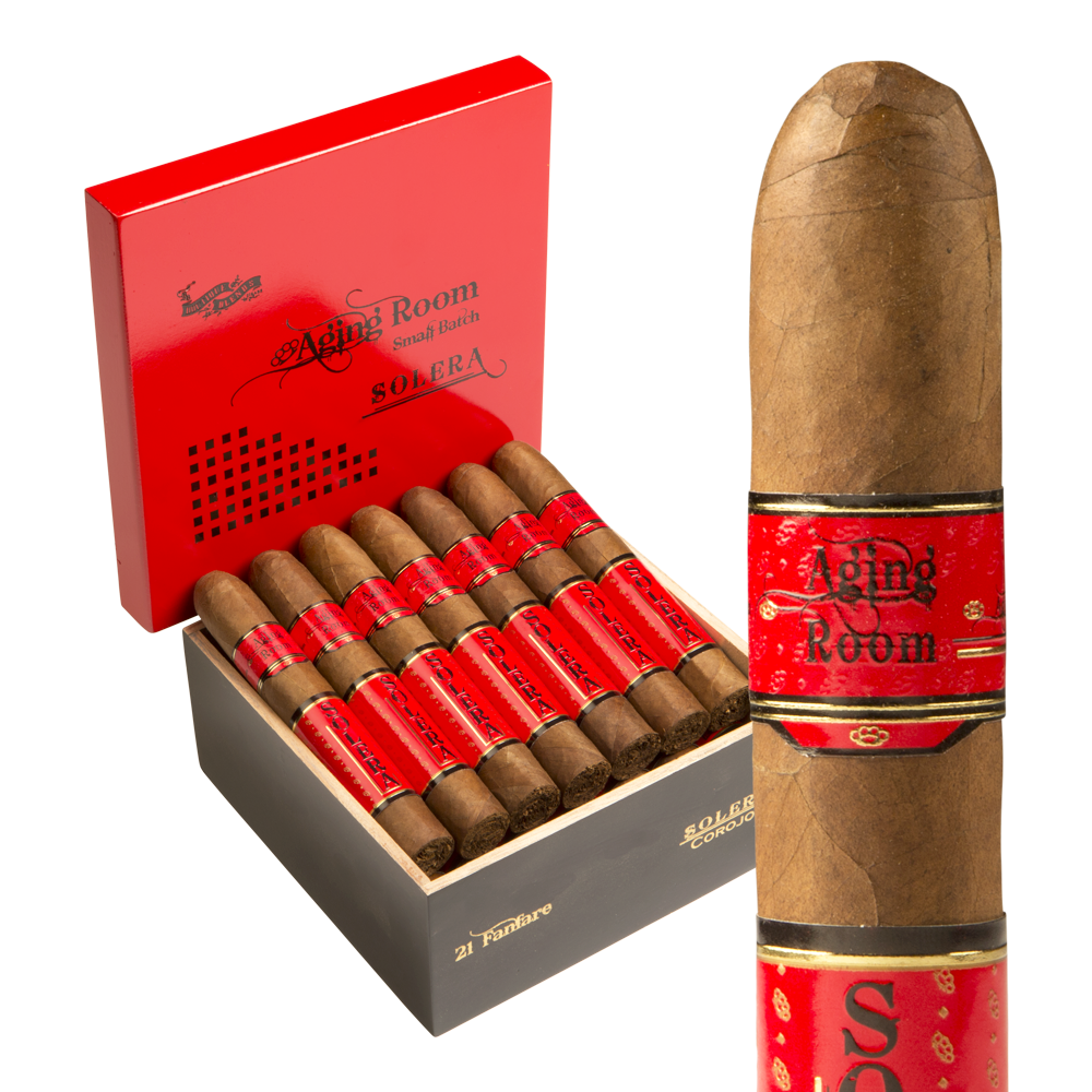 Aging Room Solera Fanfare Corojo 6.12x57 EMS hộp 21