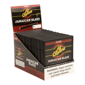 Al Capone Cigarillos Jamaican Blaze 3.25x20 Natural 10 gói 10 100 điếu