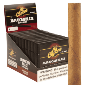 Al Capone Cigarillos Jamaican Blaze 3.25x20 Natural 10 gói 10 100 điếu
