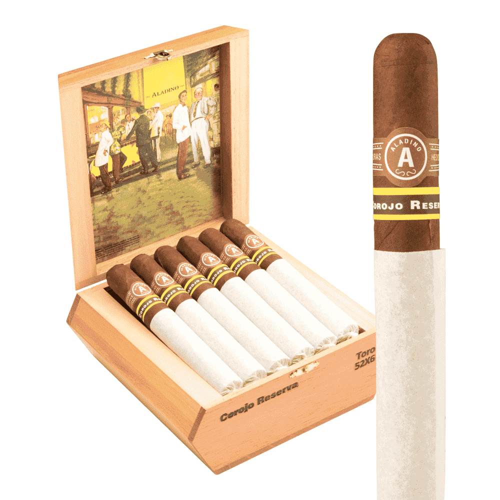 Aladino Corojo Reserva Toro 6x52 EMS hộp 20