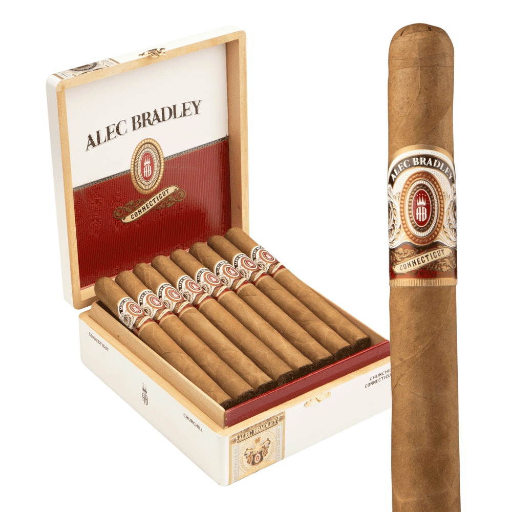 Alec Bradley Connecticut Churchill 7x50 Natural gói 5