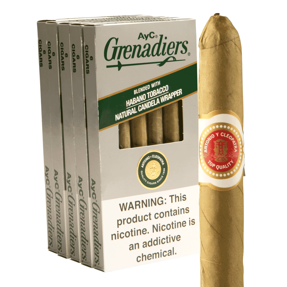 Antonio y Cleopatra Grenadiers 6.25x33 Candela 5 gói 6 30 điếu