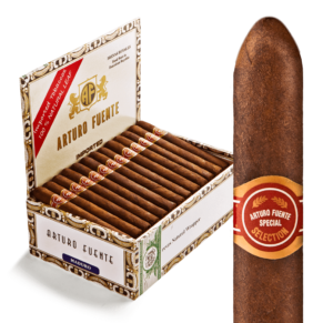 Arturo Fuente Curly Head Deluxe 6.5x44 Maduro hộp 25