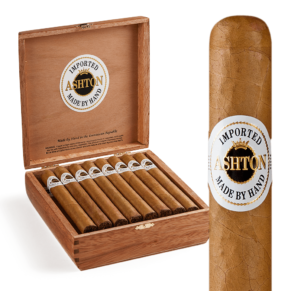 Ashton Corona 5.5x44 Natural hộp gỗ tuyết tùng 25
