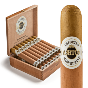 Ashton Double Magnum 6x50 Natural hộp gỗ tuyết tùng 25