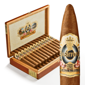 Ashton Estate Sungrown 22 Year Salute 6x52 Natural hộp 25