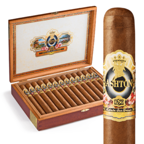 Ashton Estate Sungrown 23 Year Salute 6.25x52 Natural hộp 25