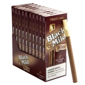 Black & Mild Cigars Wine 5x30 Natural 10 gói 5 50 điếu