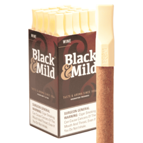Black & Mild Cigars Wine 5x30 Natural hộp 25