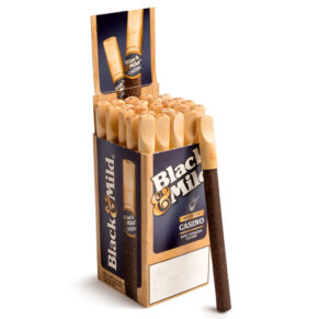 Black & Mild Cigars Wood Tip Casino 5x30 Natural Upright gói 25