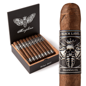 Black Label Trading Co. Morphine L.E. Lancero Double Wrapper 7.25x42 Maduro hộp 12