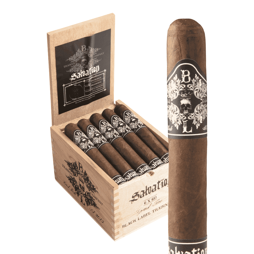 Black Label Trading Co. Salvation Gran Toro 6x60 Natural hộp 20