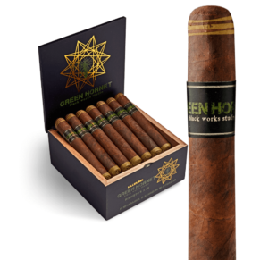 Black Works Studio Killer Bee Green Hornet Robusto 5x48 Maduro hộp 20