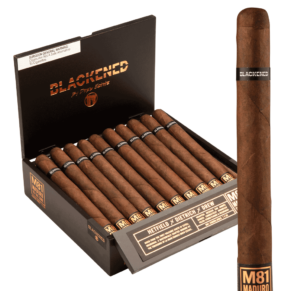Blackened by Drew Estate Corona Doble 7x50 Maduro hộp 20