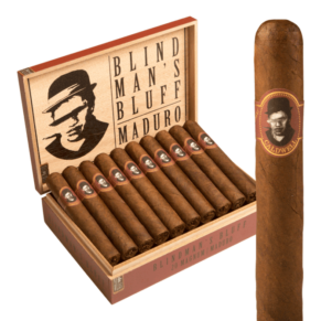 Blind Man's Bluff by Caldwell Cigar Co. Magnum 6x60 Maduro hộp 20