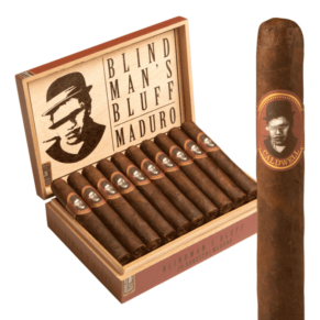 Blind Man's Bluff by Caldwell Cigar Co. Robusto 5x50 Maduro hộp 20
