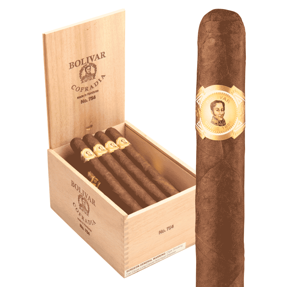 Bolivar Cofradia Churchill No. 754 7x54 Natural hộp 25