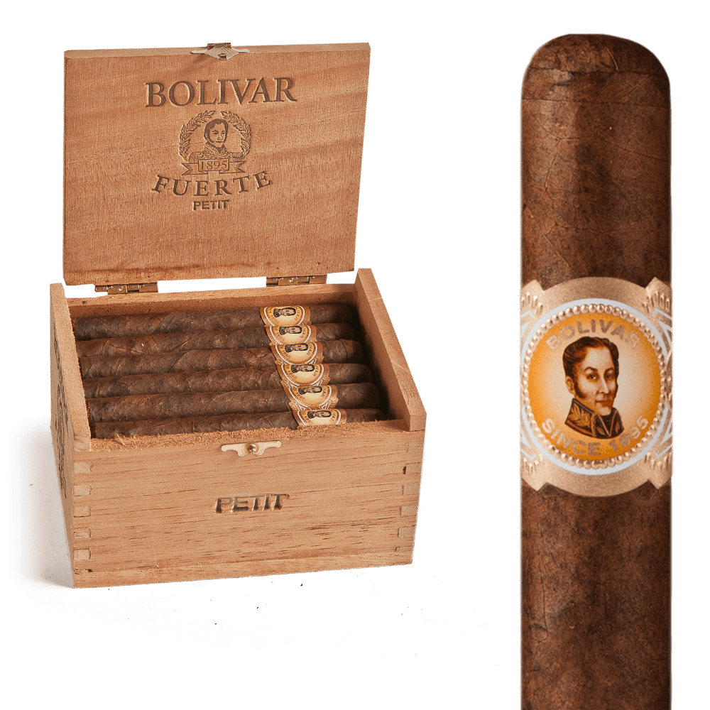 Bolivar Cofradia Petit 4.5x35 Maduro hộp gỗ tuyết tùng 24
