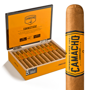 Camacho Connecticut Toro 6x50 Natural hộp 20