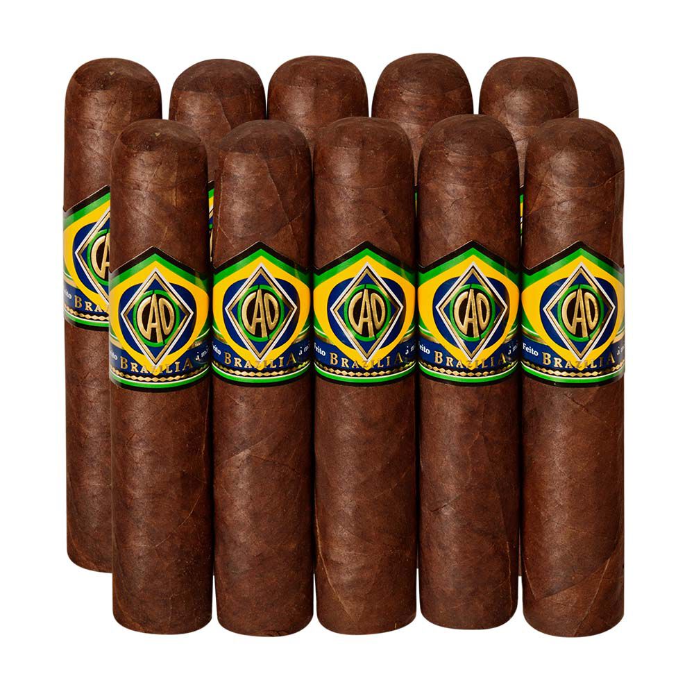 CAO Brazilia Gol 10-Pack 5x56 Maduro hộp 20