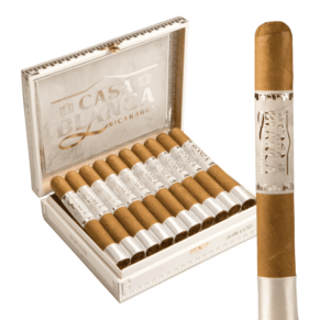 Casa Blanca Nicaragua De Luxe Natural 6x50 Natural hộp 20