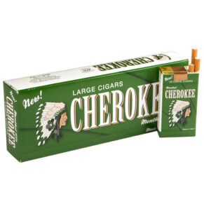 Cherokee Filtered Cigars Menthol 3.88x20 Natural 10 gói 20 200 điếu