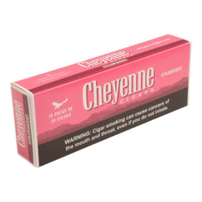Cheyenne Filtered Cigars Strawberry 3.87x20 Natural 10 gói 20