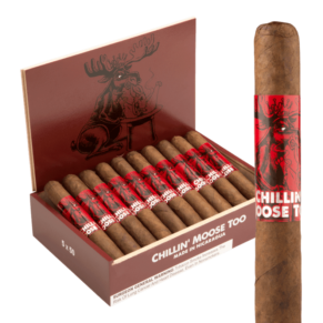 Chillin' Moose Too Robusto 5x50 Natural hộp 20