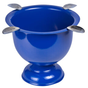 Cigar Ashtrays Blue 4 Stirrup Tall Stinky Ashtray