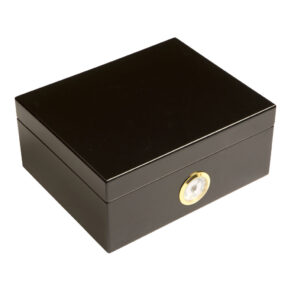 Cigar Humidors 50ct Rembrandt Black