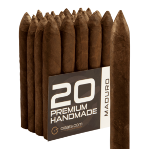 Cigars.com Premium Handmade Bundles Maduro Torpedo 6x52 Maduro bó 20