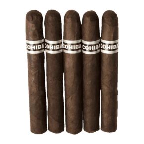 Cohiba Black Robusto 5x49 Maduro gói 5