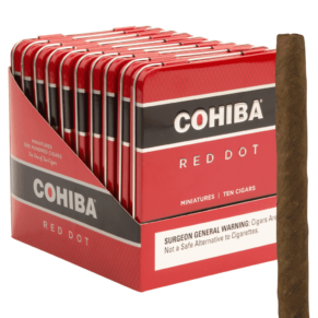 Cohiba Red Dot Miniature 3.88x24 EMS 10 hộp thiếc 10 100 điếu