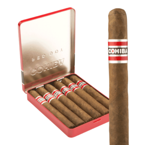 Cohiba Red Dot Pequenos 4.19x34 EMS 5 hộp thiếc 6 30 điếu