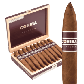 Cohiba Riviera Box-Pressed Perfecto 6x60 EMS hộp 10
