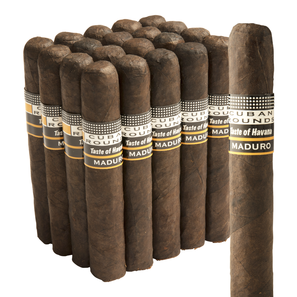 Cuban Rounds Robusto 5x50 Maduro bó 20
