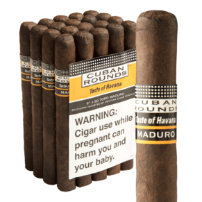 Cuban Rounds Toro 6x50 Maduro bó 20