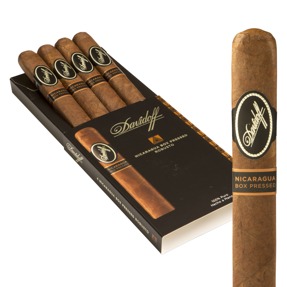 Davidoff Nicaragua Box Pressed Robusto 5x48 Oscuro gói 4