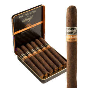 Davidoff Nicaragua Series Primeros 4.12x34 Maduro hộp thiếc 6