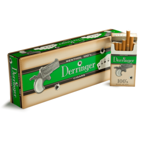 Derringer Filtered Cigars Menthol 3.88x20 Natural 10 gói 20 200 điếu