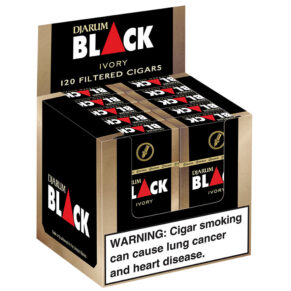 Djarum Filtered Cigars Ivory Black 3.5x20 Maduro 10 gói 12 120 điếu