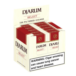 Djarum Filtered Cigars Select 3.5x20 Natural 10 gói 12 120 điếu