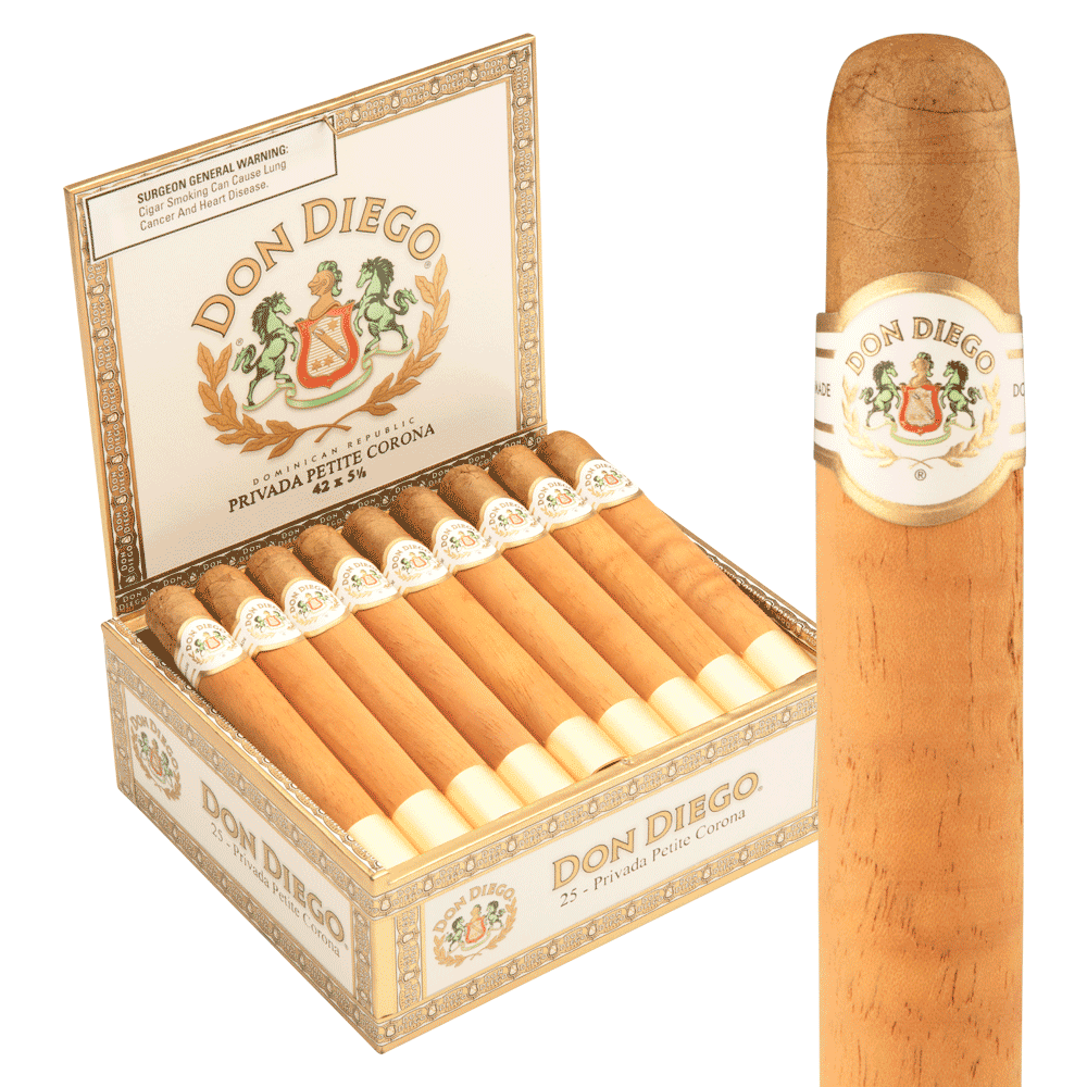 Don Diego Petit Corona 5x42 Natural hộp 25